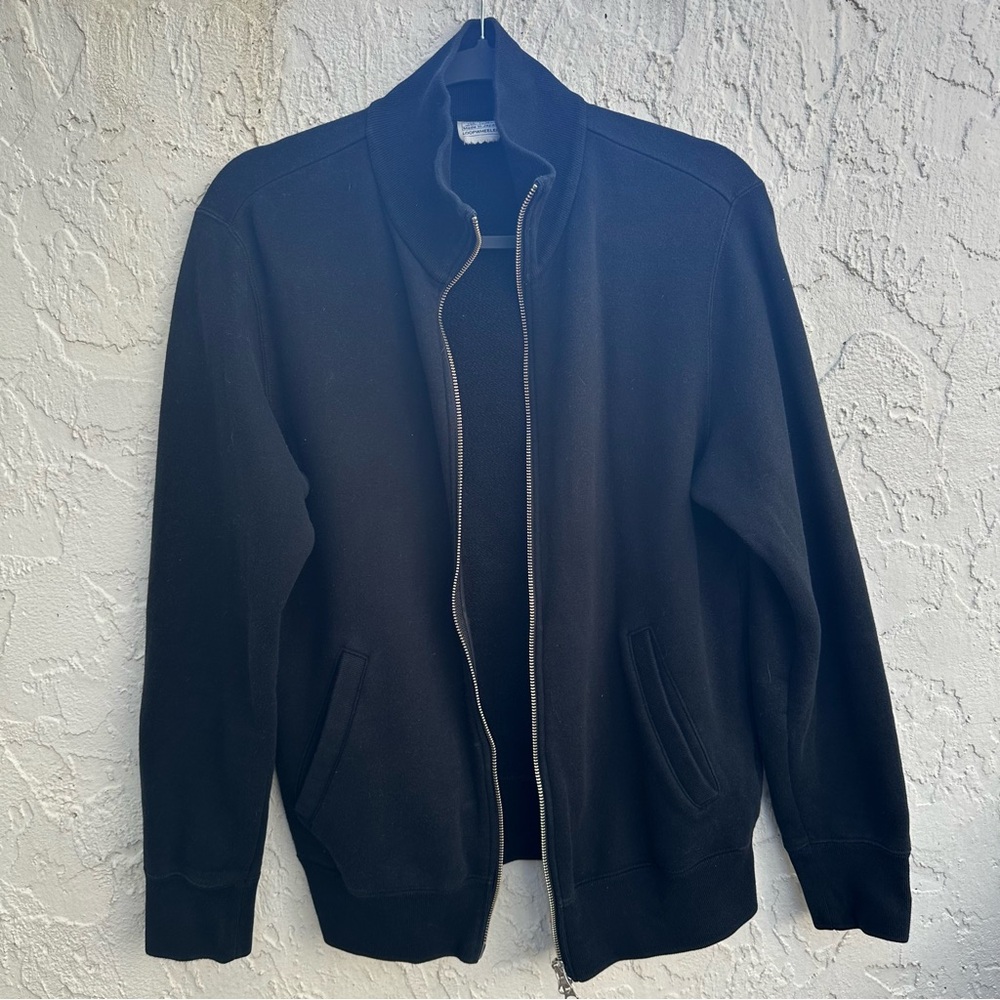 Loopwheeler Sweatshirt Jacket Men Medium Japan Fu… - image 2